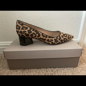Franco sarto cheetah block heel- size 9.5
